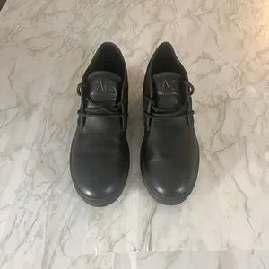 ARMANI EXCHANGE Black Lace Up Casual Mid Boots X Size : 8 ARMANI EXCHANGE Casual boots for Men | Online Sale up to 53  main image 4